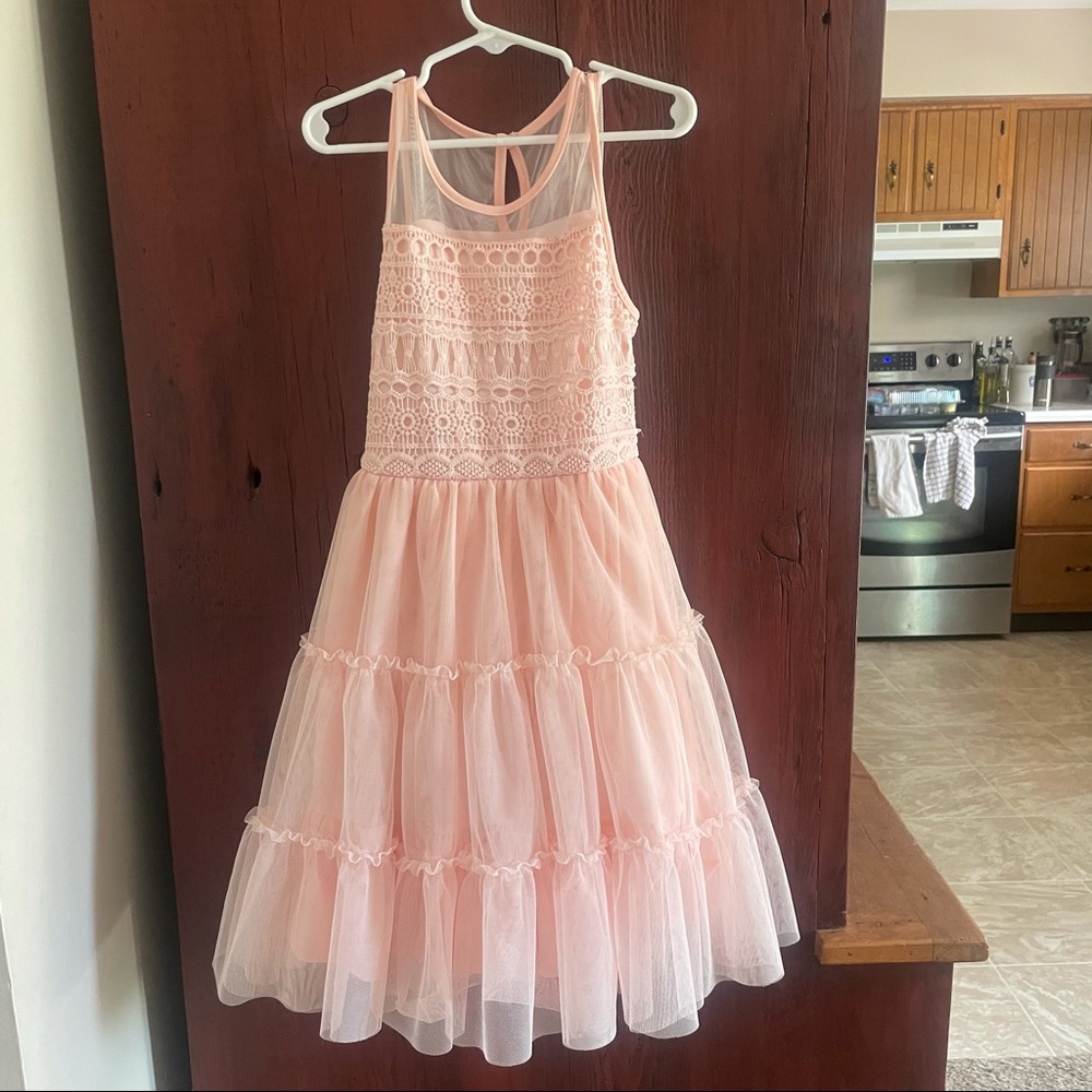 Delicate Pink Girl’s Party Dress Sz 6